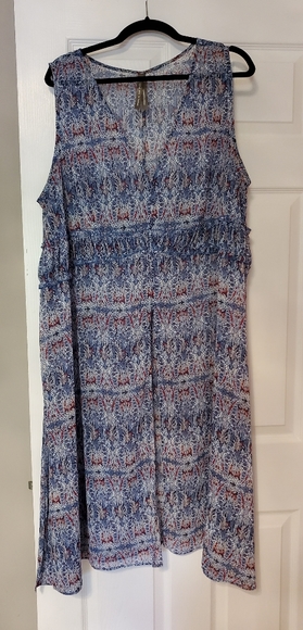 Sheer Printed Duster Top - Picture 1 of 2